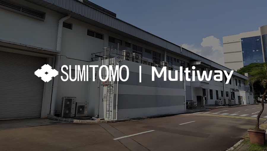 Sumitomo住友无人叉车应用案例-劢微机器人