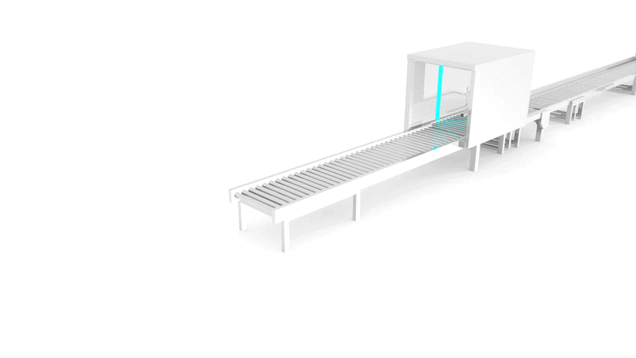 智能无人叉车对接产线搬运