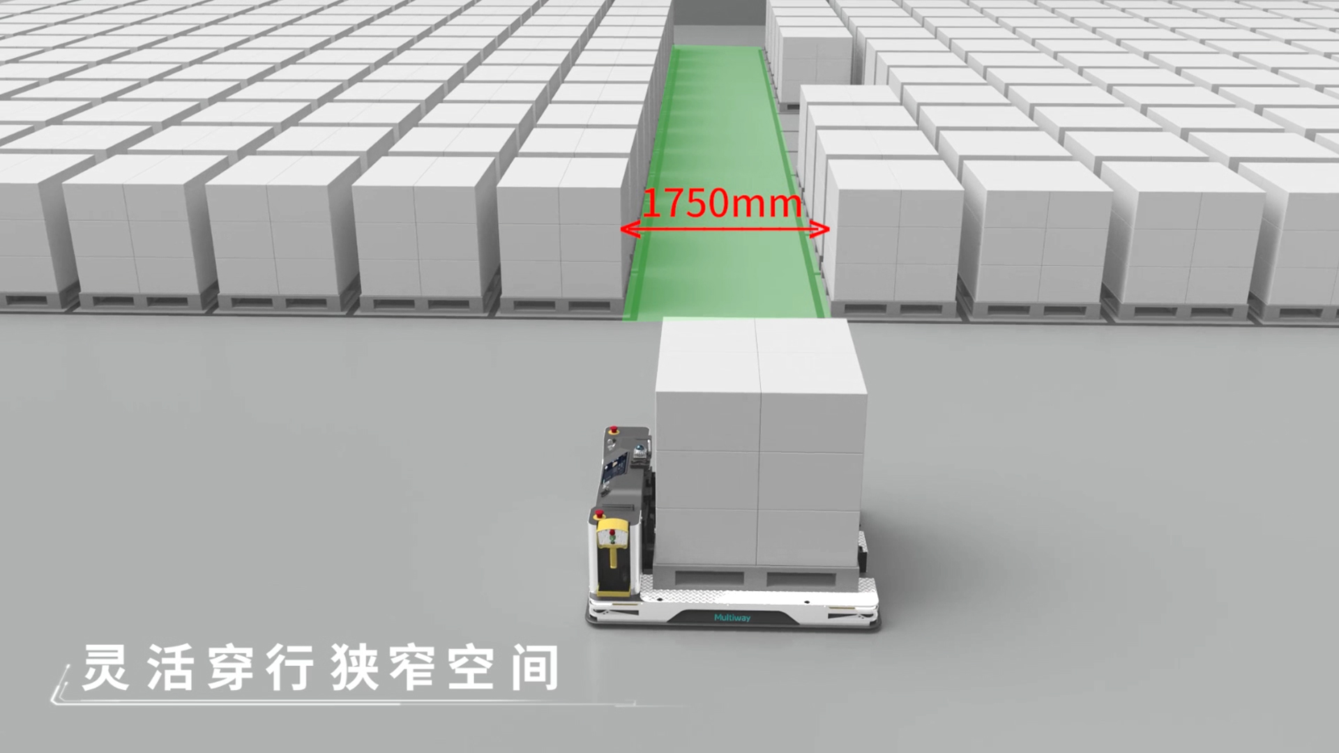 全向托盘式智能无人叉车OT15